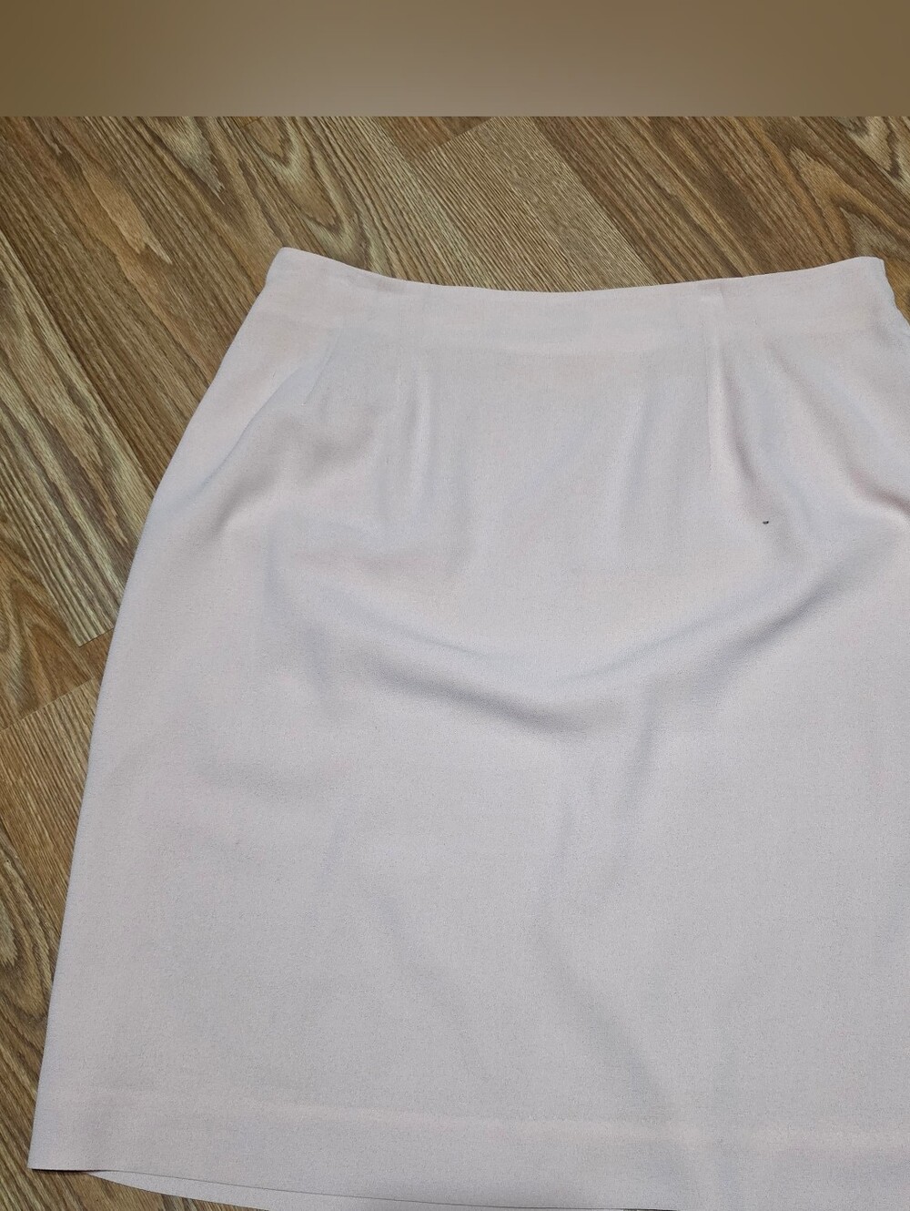 VTG. RENA ROWAN FOR SAVILLE Women's Light Pink Pencil Skirt